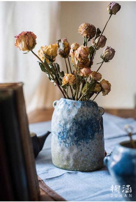 JUHAN Iseul Elegant Ceramic Flowerpot Storage System from JUHAN