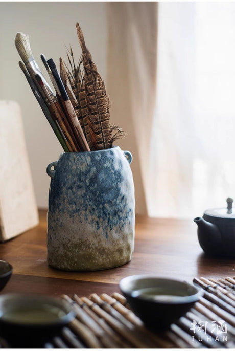 JUHAN Iseul Elegant Ceramic Flowerpot Storage System from JUHAN