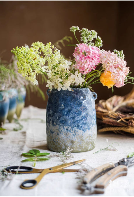 JUHAN Iseul Elegant Ceramic Flowerpot Storage System from JUHAN