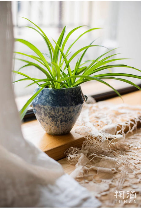 JUHAN Iseul Elegant Ceramic Flowerpot Storage System from JUHAN