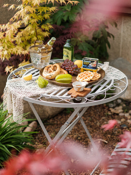 JUHAN Isolde Elegant Folding Outdoor Bistro Set from JUHAN