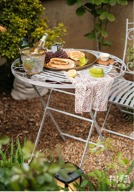 JUHAN Isolde Elegant Folding Outdoor Bistro Set from JUHAN