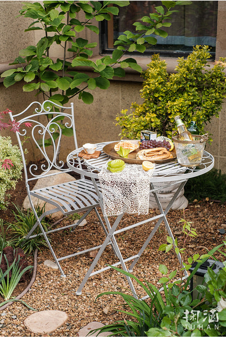 JUHAN Isolde Elegant Folding Outdoor Bistro Set from JUHAN