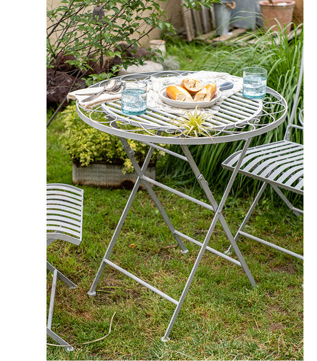 JUHAN Isolde Elegant Folding Outdoor Bistro Set from JUHAN