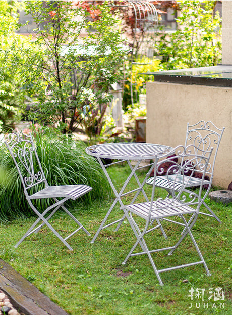 JUHAN Isolde Elegant Folding Outdoor Bistro Set from JUHAN