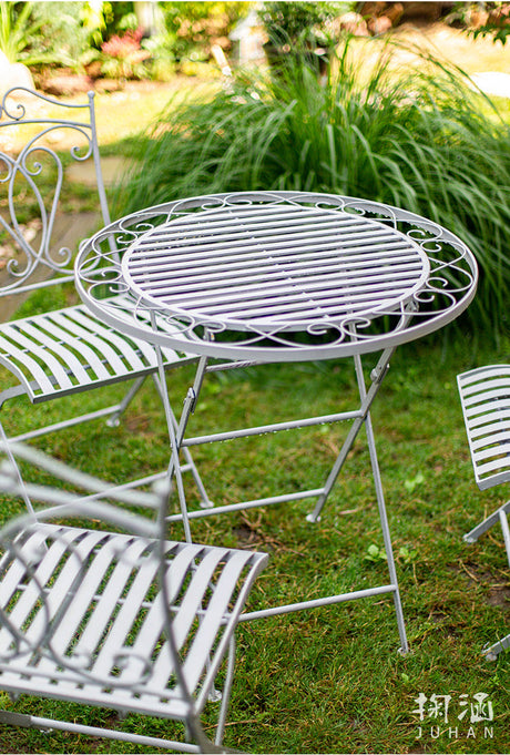 JUHAN Isolde Elegant Folding Outdoor Bistro Set from JUHAN