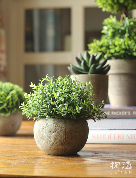 JUHAN Isolde Lush Greenery Decorative Potted Plant from JUHAN