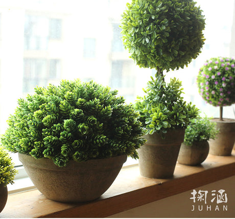 JUHAN Isolde Lush Greenery Decorative Potted Plant from JUHAN