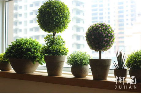 JUHAN Isolde Lush Greenery Decorative Potted Plant from JUHAN
