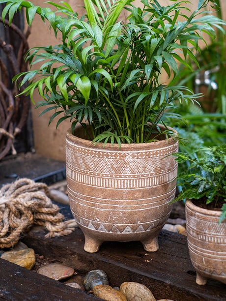 JUHAN Isolde Retro Big Breathable Flowerpot Boho Style from JUHAN