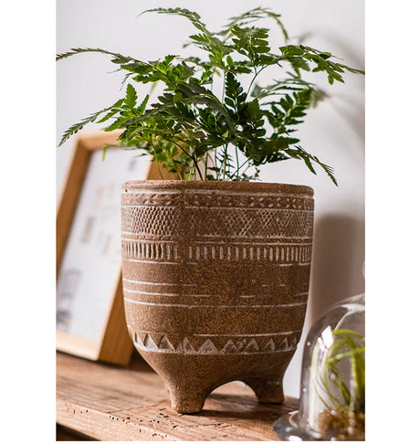 JUHAN Isolde Retro Big Breathable Flowerpot Boho Style from JUHAN