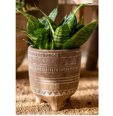 JUHAN Isolde Retro Big Breathable Flowerpot Boho Style from JUHAN