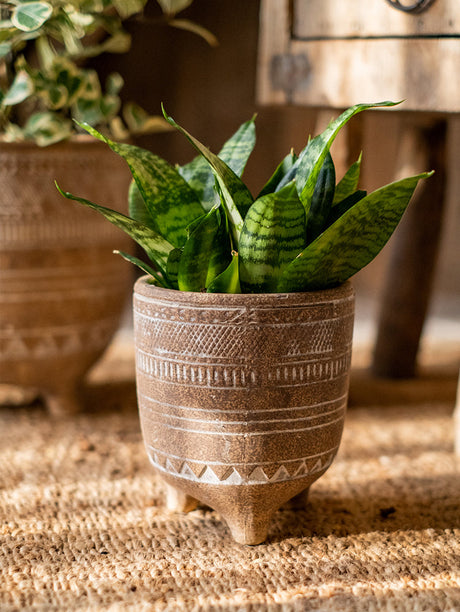 JUHAN Isolde Retro Big Breathable Flowerpot Boho Style from JUHAN