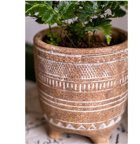 JUHAN Isolde Retro Big Breathable Flowerpot Boho Style from JUHAN