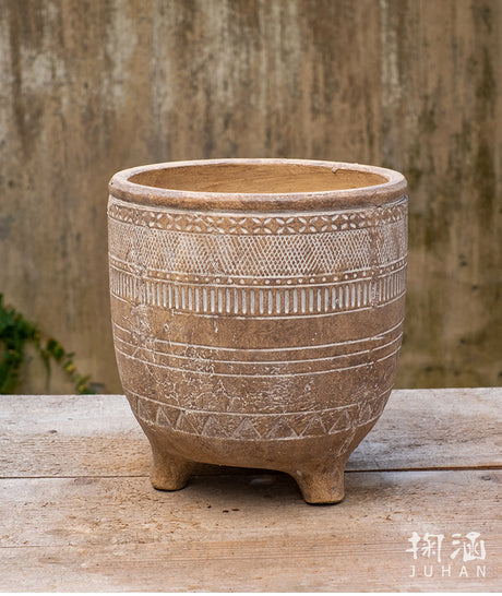 JUHAN Isolde Retro Big Breathable Flowerpot Boho Style from JUHAN