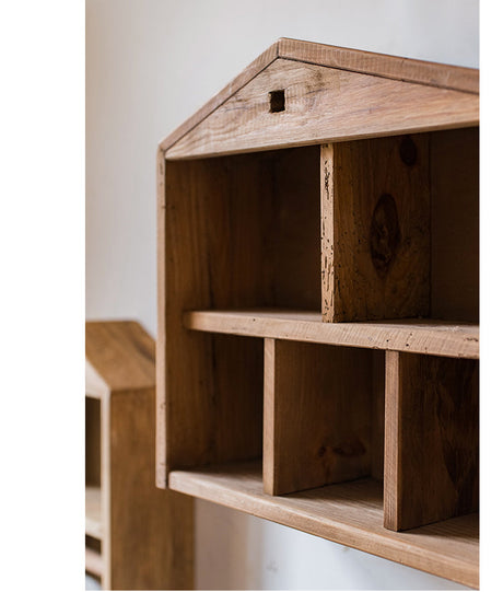 JUHAN Isolde Rustic Solid Wood Storage Wall Cabinet from JUHAN