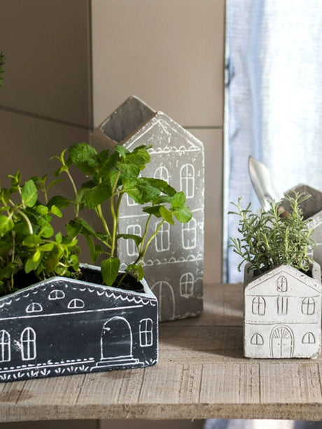 JUHAN Isolde Whimsical Ceramic Micro Landscape Flower Pot. from JUHAN