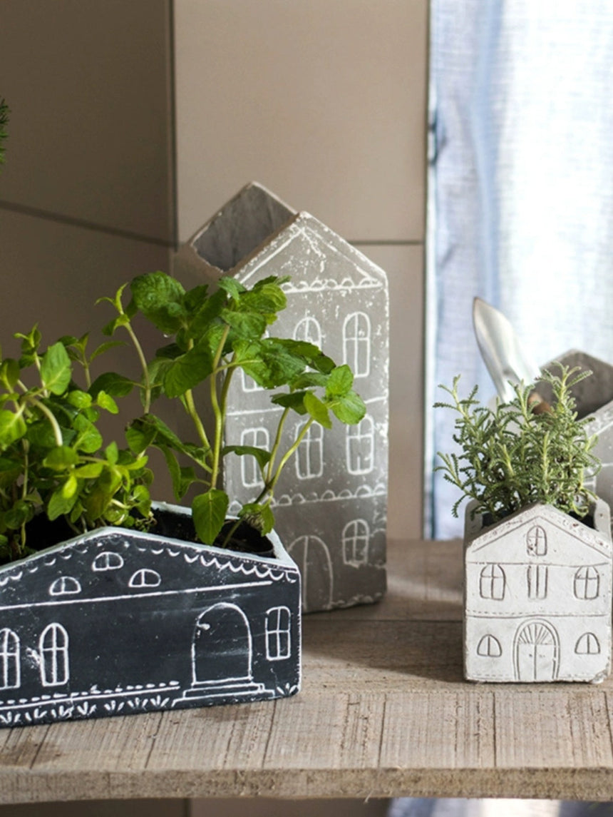 JUHAN Isolde Whimsical Ceramic Micro Landscape Flower Pot. from JUHAN
