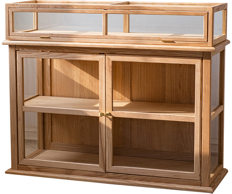 JUHAN Kael Durable Wooden Glass Display Cabinet from JUHAN