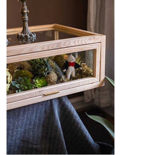 JUHAN Kael Durable Wooden Glass Display Cabinet from JUHAN