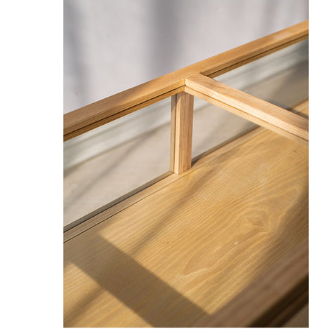JUHAN Kael Durable Wooden Glass Display Cabinet from JUHAN