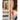 JUHAN Kaelani Rustic Solid Wood TV Cabinet with Glass Doors from JUHAN