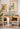 JUHAN Kaelani Rustic Solid Wood TV Cabinet with Glass Doors from JUHAN