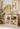 JUHAN Kaelani Rustic Solid Wood TV Cabinet with Glass Doors from JUHAN