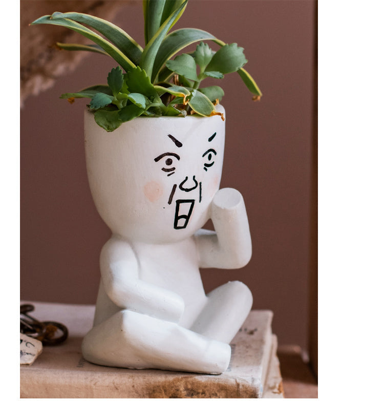JUHAN Kaori Elegant Floral Planter Pot from JUHAN