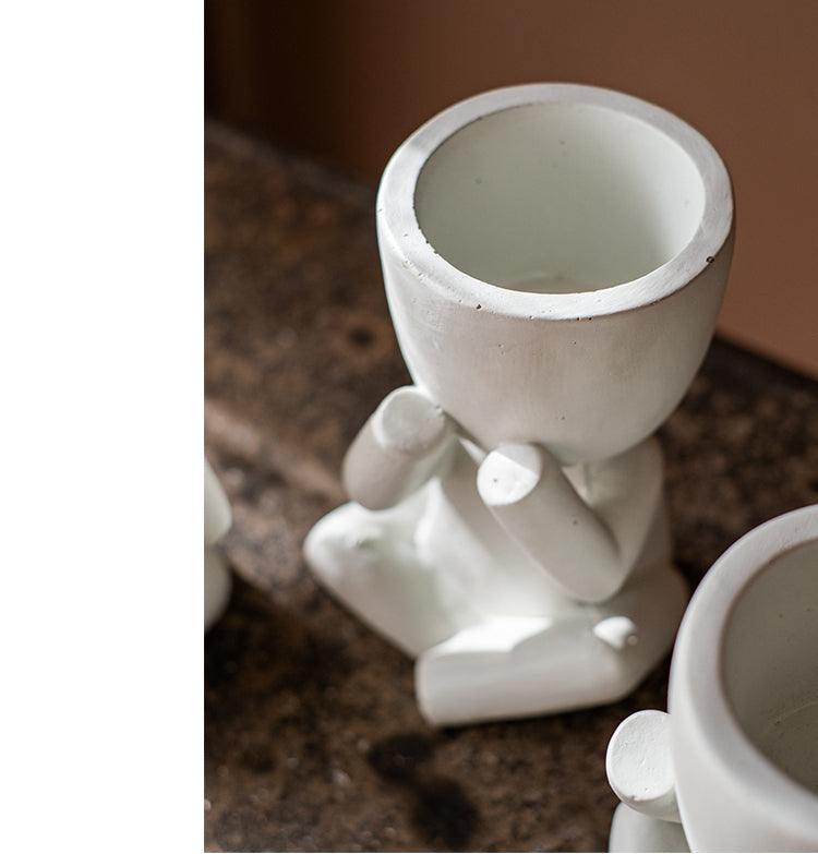 JUHAN Kaori Elegant Floral Planter Pot from JUHAN
