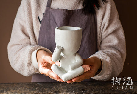JUHAN Kaori Elegant Floral Planter Pot from JUHAN