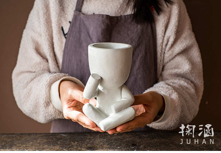 JUHAN Kaori Elegant Floral Planter Pot from JUHAN
