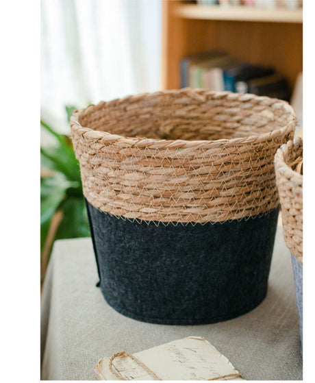 JUHAN Kaori Elegant Floral Storage Round Basket from JUHAN