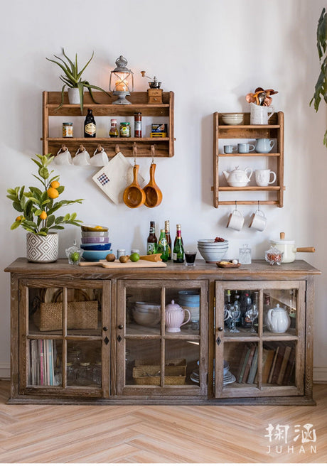 JUHAN Keisuke Vintage Multifunctional Display Cabinet from JUHAN