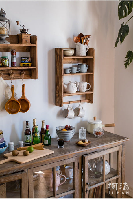 JUHAN Keisuke Vintage Multifunctional Display Cabinet from JUHAN