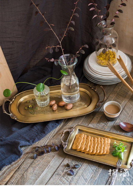 JUHAN Kenji Elegant Vintage Copper Decor Storage System from JUHAN