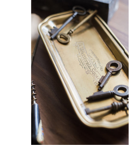 JUHAN Kenji Elegant Vintage Copper Decor Storage System from JUHAN