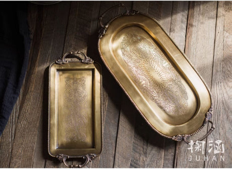 JUHAN Kenji Elegant Vintage Copper Decor Storage System from JUHAN