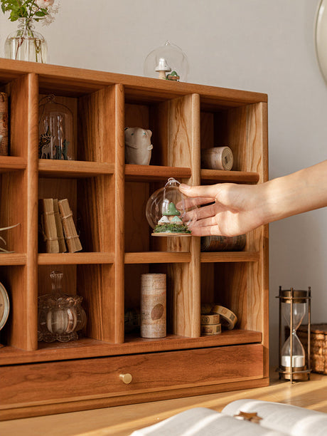 JUHAN Kiyomizu Elegant Wooden Tea Set Storage from JUHAN