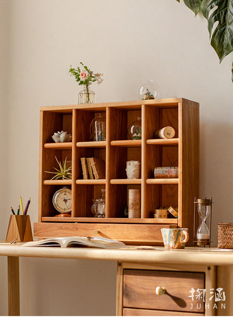 JUHAN Kiyomizu Elegant Wooden Tea Set Storage from JUHAN