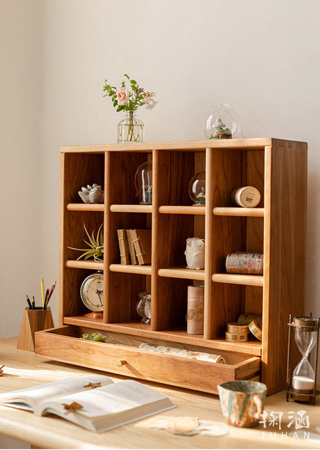 JUHAN Kiyomizu Elegant Wooden Tea Set Storage from JUHAN