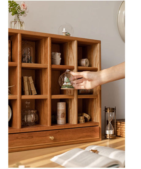 JUHAN Kiyomizu Elegant Wooden Tea Set Storage from JUHAN