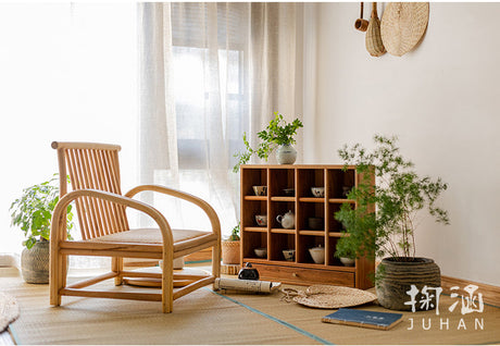 JUHAN Kiyomizu Elegant Wooden Tea Set Storage from JUHAN
