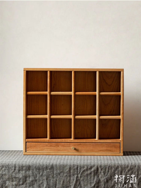 JUHAN Kiyomizu Elegant Wooden Tea Set Storage from JUHAN