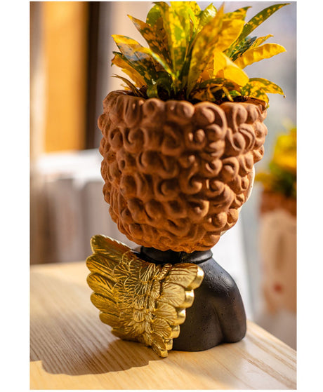 JUHAN Kiyoshi Elegant Succulent Flowerpot Art Ornament from JUHAN