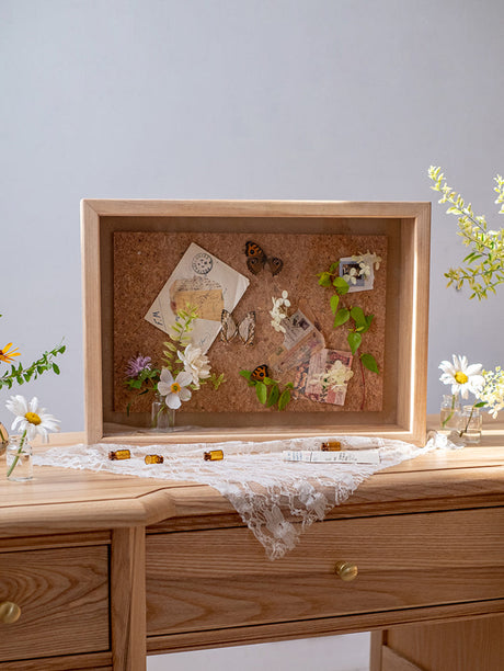 JUHAN Kyoko Three-Dimensional Natural Wood Decorative Storage Frame from JUHAN
