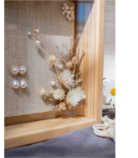 JUHAN Kyoko Three-Dimensional Natural Wood Decorative Storage Frame from JUHAN