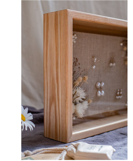 JUHAN Kyoko Three-Dimensional Natural Wood Decorative Storage Frame from JUHAN