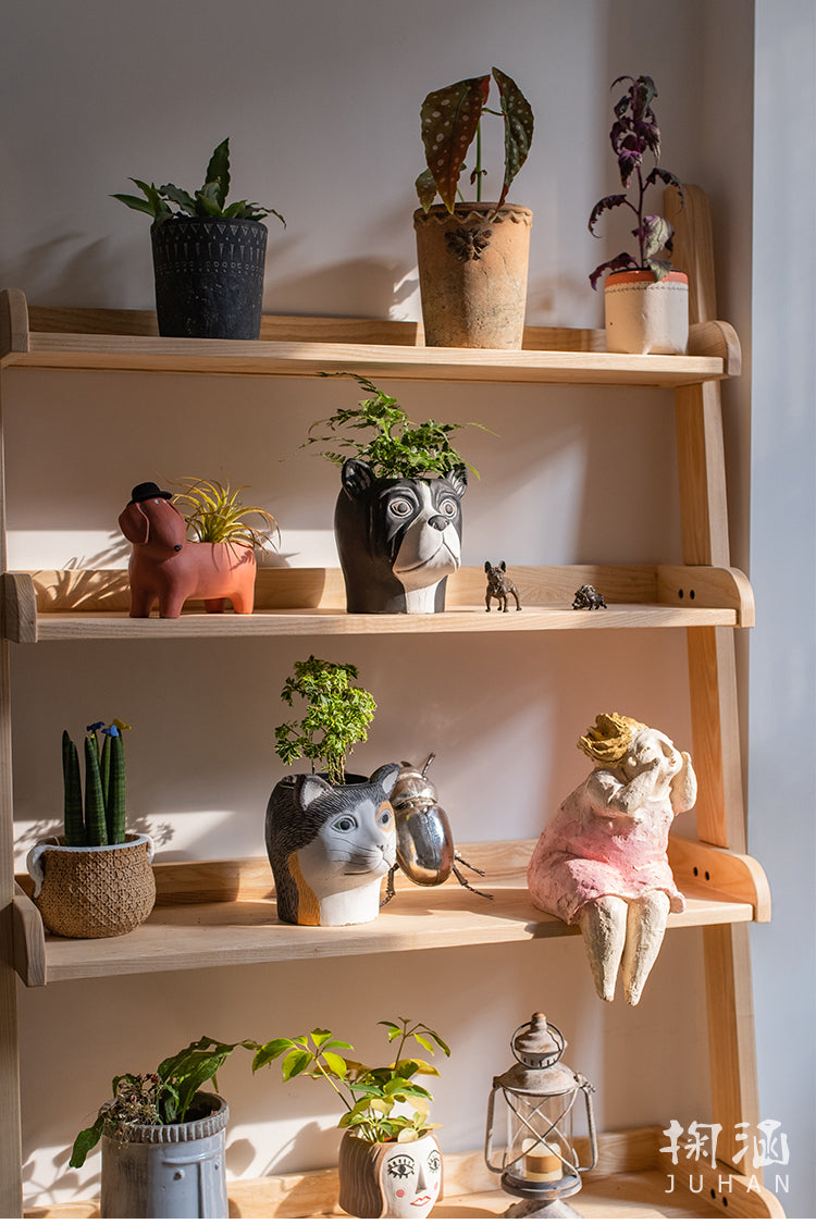 JUHAN Lumina Artistic Floral Pot Jewelry Display from JUHAN