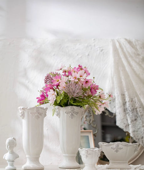 JUHAN Lysandra Vintage Floral Elegant Flowerpot Decorations from JUHAN